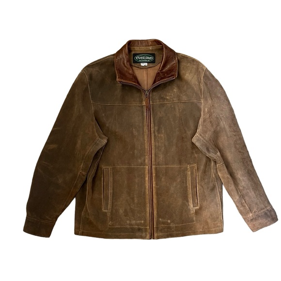 Overland Other - Overland Made in USA 100% Genuine Leather Jacket Brown Size 42/Large